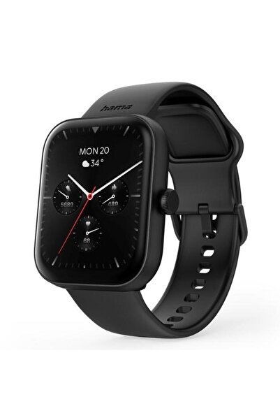 Other HAMA Fit Watch 5000 Rectangular Black Smartwatch