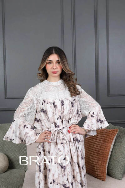 BRATO جلابية برنت صدر جوبير شفاف