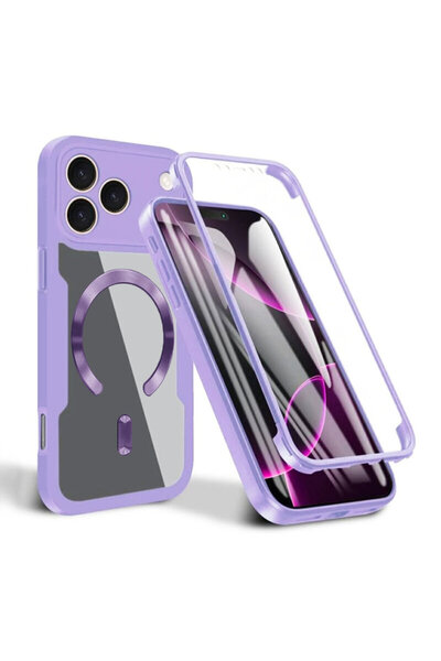 Techsuit 360° Case for iPhone 17 Pro Max ColorVerse MagSafe, purple