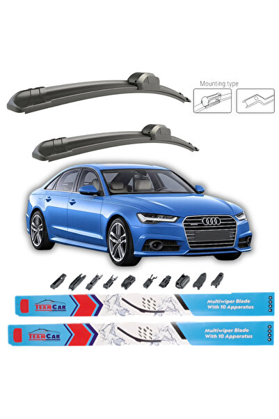 TEAMCAR Ștergătoare de parbriz Audi A6 (C7, 4G2) 2016-2018 – Set reparații pa...