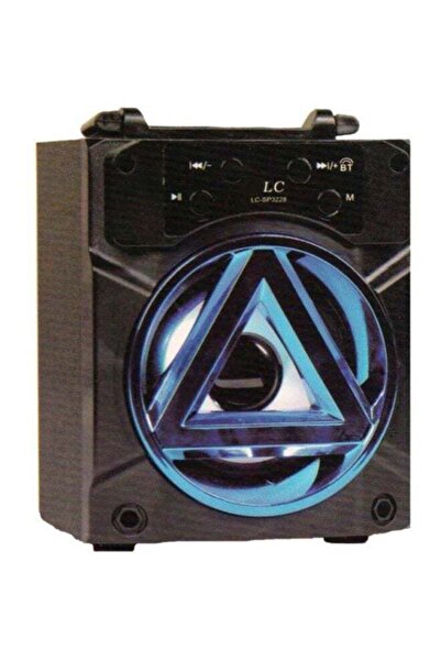 LC Portable Bluetooth Speaker with LED Light Design and Powerful Sound Output