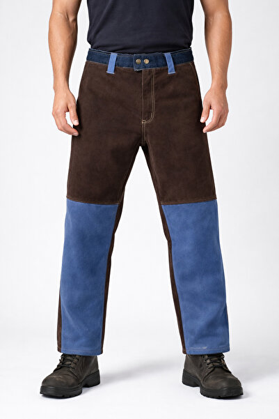 TYD بنطلون جلدي للعمال - بنطلون جلدي للعمل