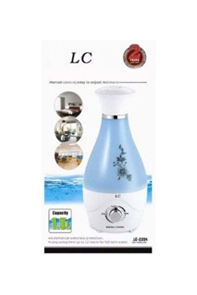 LC Ultrasonic Air Humidifier 1.5L with Adjustable Mist Control