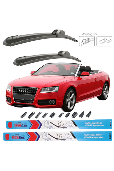 TEAMCAR Ștergătoare de parbriz Audi A5 (8F7) 2009-2011 – Set față