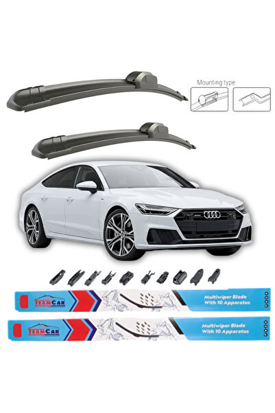 TEAMCAR Ștergătoare de parbriz Audi A7 (4KA) 2017-2023 – Set față