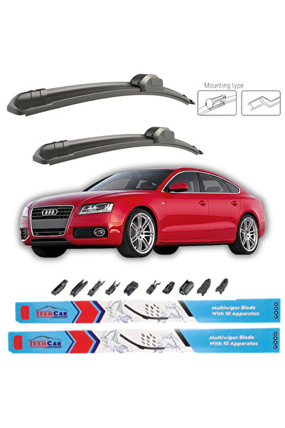 TEAMCAR Audi A5 (Sportback 8TA) 2009-2011 Ștergătoare – Set față