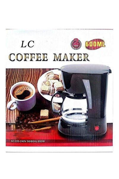 LC Electric Coffee Maker – 650W Drip Coffee Machine with 600ml Glass Carafe