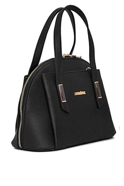 Armine Shoulder & Hand Bag with Shoulder Strap 344 Black