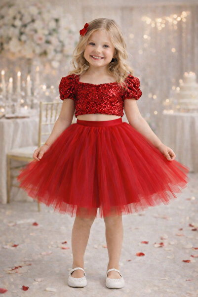 Fairystory New Season Girl's Yellow Tutu Skirt