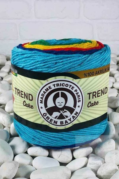 Müjde Tuhafiye Ören Trend Cake Batik El Örgü İpi No :620