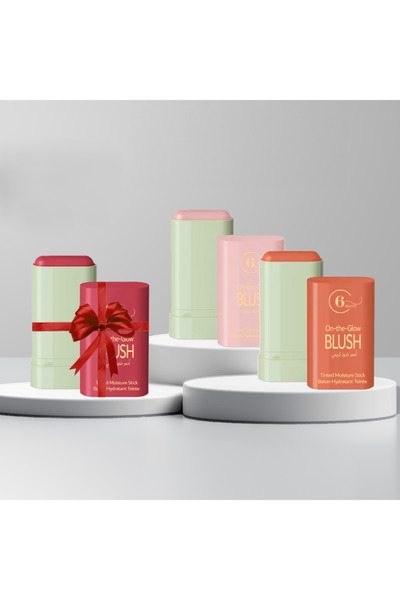 China أحمر خدود "بيوتي أون ذا جلو" - 3 ألوان