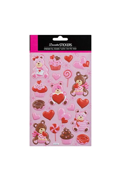 OEM Autocolante Ursuleti Inimi - 18buc