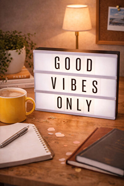 OEM LED Lightbox with letters and symbols, white light, 31x5x22.5 cm, 100 pieces