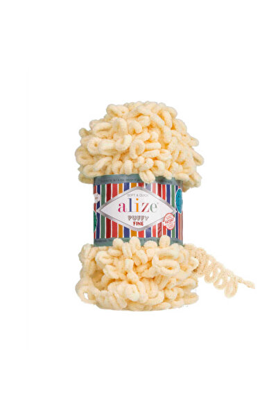Alize Puffy Fine Kendinden İlmekli İnce Örgü İpi 100 gr - | 160 |