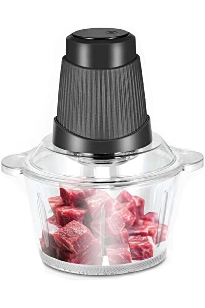 LC Compact Multi Functional Electric Chopper 200W Power 2L Glass Bowl for Mea...