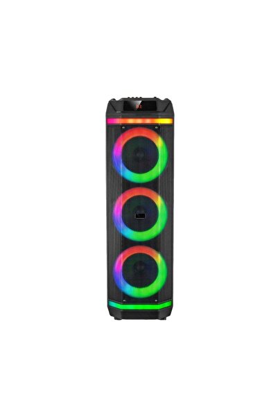 LC High-Power 20W Bluetooth Portable Speaker with RGB LED Lights