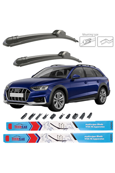 TEAMCAR Ștergătoare de parbriz Audi A4 (Allroad B9.5, 8WH) 2019-2024 – Set față