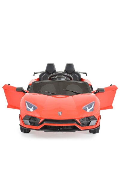 Moni Mașinuță electrică copii 12V cu telecomandă 2.4GHz, Chiara Red lumini și...