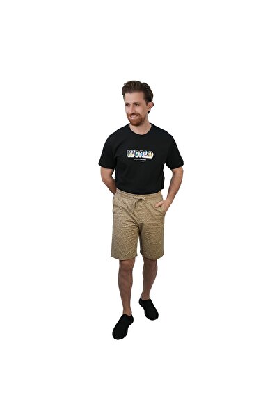 Giordano Men's Cotton Twill Bermuda Shorts: Slim Fit, Elastic Waist, Ultimate...