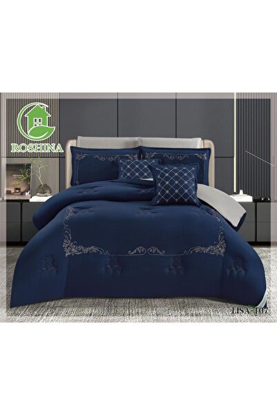 Roshin Beauyt Liza's Embroidered Summer Bedspread, 8 Pieces
