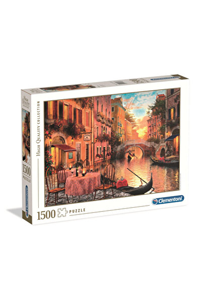 CLEMENTONI Παζλ 1500 κομματιών Canal Cities - Βενετία