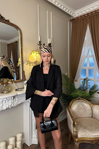 lizge giyim ŞİFON DETAYLI CEKET