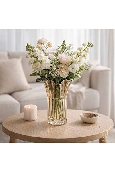 Ada Crafts TEAL CAM VAZO - AMBER