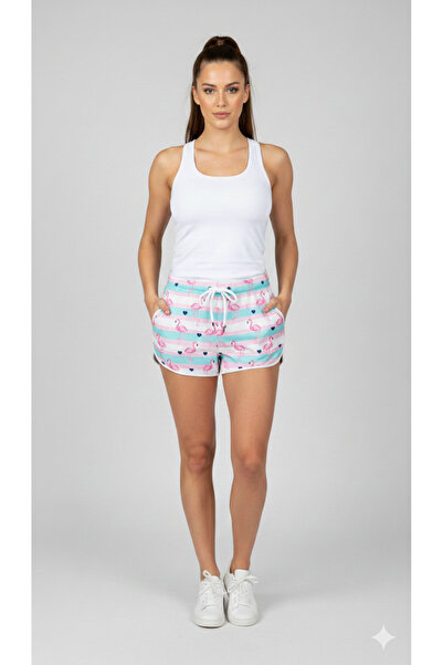 MAG Шарени дамски бански шорти