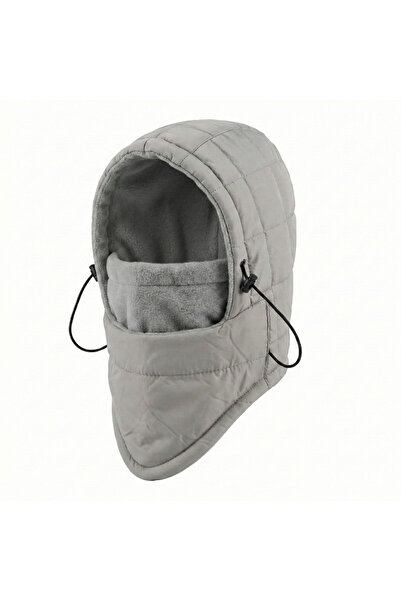 Barinoska Termal Polar Balaklava Kapitone Rüzgar Geçirmez Kışlık Bere Maske M...