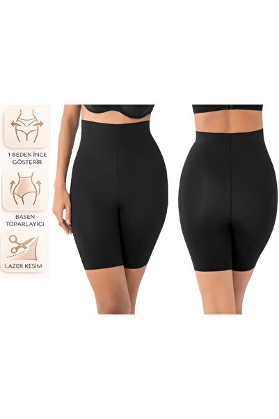 bipamuk مشد طويل للنساء مقطوع بالليزر، يظهر النحافة، مقاس يبرز انحناءات الجسم 1