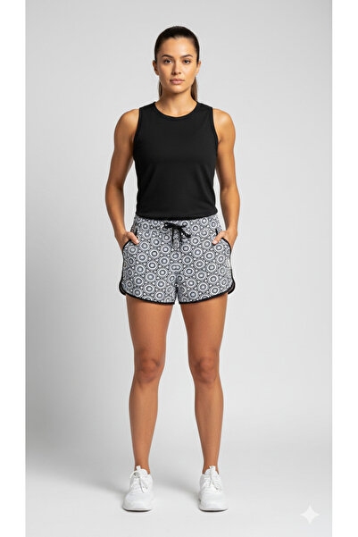 MAG Шарени дамски бански шорти