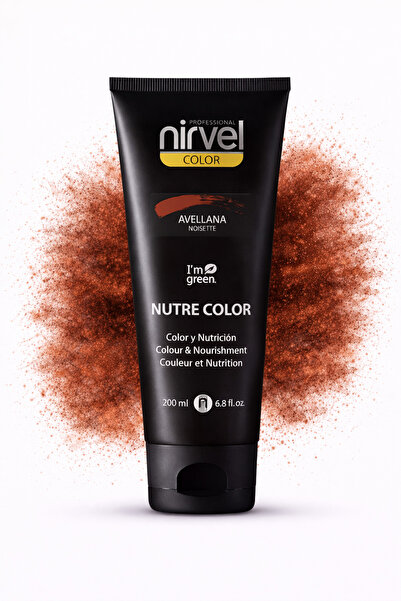 NİRVEL Nutre Color Mască de Păr Colorantă HAZELNUT 200ML