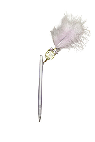 İthal TÜYLÜ DESENLİ KALEM 0.7 UÇ 1 ADET HEDİYELİK