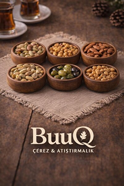 BuuQ Design Wooden Natural Dark Color Bowl 9 cm Diameter Dowry Snack Bowl Set...