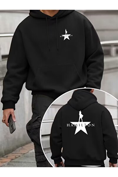 DİVİN هودي رجالي مطبوع عالي الجودة مصنوع من قماش بثلاث خيوط بتصميم عصري قصة ف...