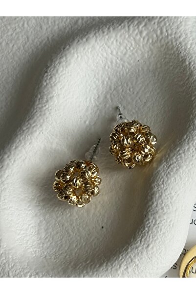Rossetto Atelier Gold Dorika Top Earrings