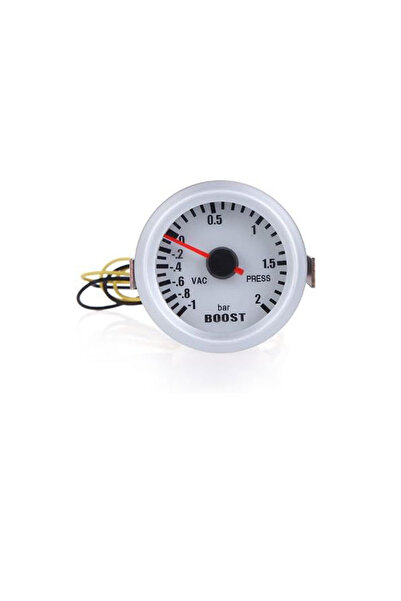 KOTO Turbo Boost Vakum Basınç Ölçer 52mm 2 Bar Gösterge Saati