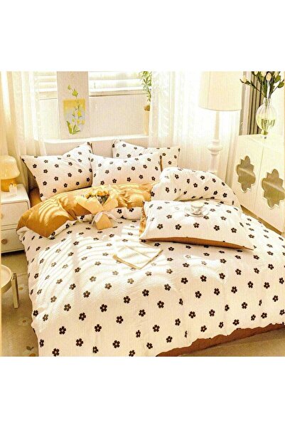 OEM Microfiber Bed Linen, Sun 1024, 1 Person, Multicolor, Set of 3 Pieces