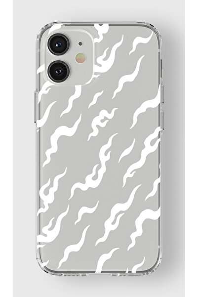 moonset Iphone 12 Mini Uyumlu Baskılı Yumuşak Silikon Şeffaf Telefon Kılıfı