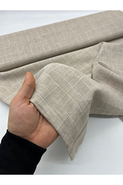 Kumaş Sevdası Linen Knitted Polyviscose Fabric (Width 150cm) Dress Shirt, Ski...