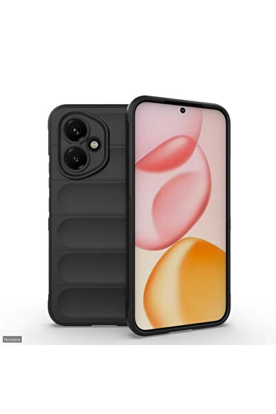 Pazarplus Honor 400 Kılıf Siyah Esnek Silikon Kamera Korumalı Honor 400 Premi...