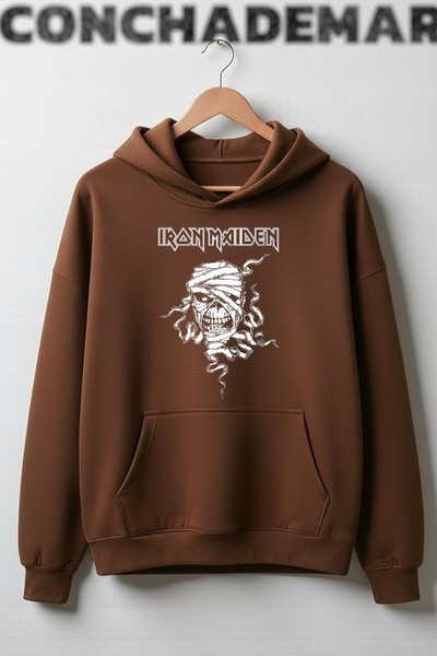 Vordevia Ironmaiden Printed High Quality Printed Sweatshirt Oversized Premium...