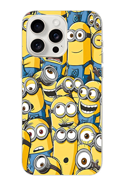 moonset Iphone 14 Pro Max Uyumlu Baskılı Yumuşak Silikon Şeffaf Telefon Kılıfı