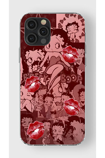 moonset Iphone 12 Pro Max Uyumlu Baskılı Yumuşak Silikon Şeffaf Telefon Kılıfı