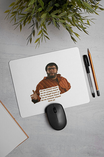 MAĞAZA DEPOM Recep İvedik Replik Tasarımlı Mouse Pad 21x17 cm