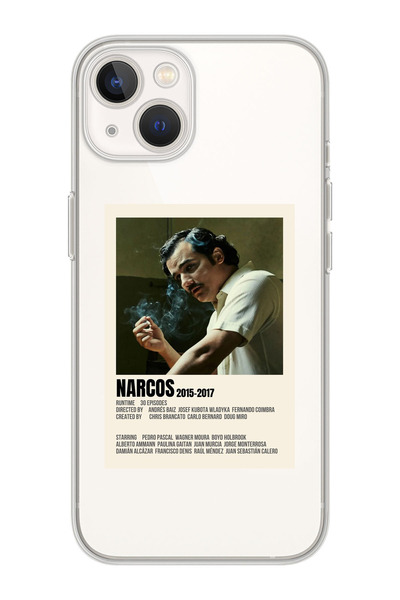 moonset Iphone 15 Uyumlu Baskılı Yumuşak Silikon Şeffaf Telefon Kılıfı