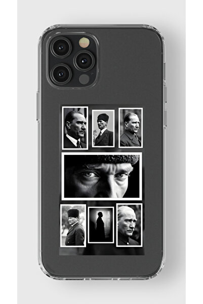 moonset Iphone 12 Pro Max Uyumlu Baskılı Yumuşak Silikon Şeffaf Telefon Kılıfı