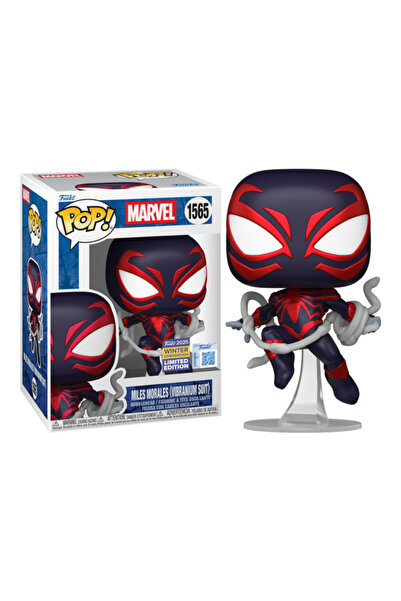 Funko Spider-Man – Miles Morales (Vibranium Suit) Pop! Vinyl Figure (2025 Win...