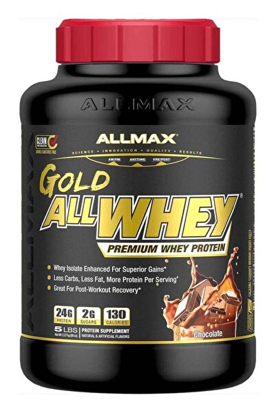 ALLMAX Nutrition ALLMAX AllWhey Gold Protein Powder – Chocolate Flavor, 5 lbs...