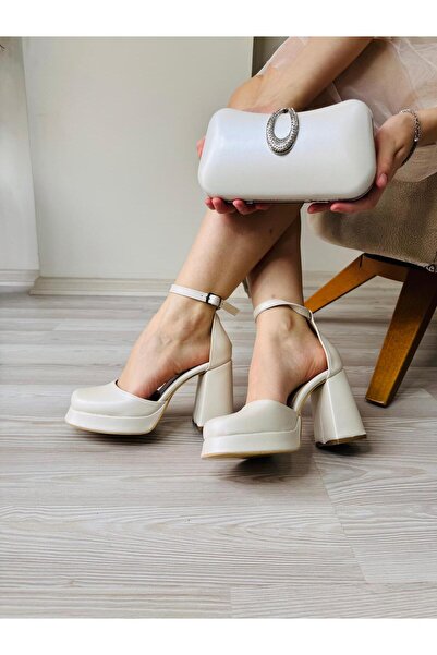 Blacktavern Evening Dress, Closed Platform Shoes and Bag